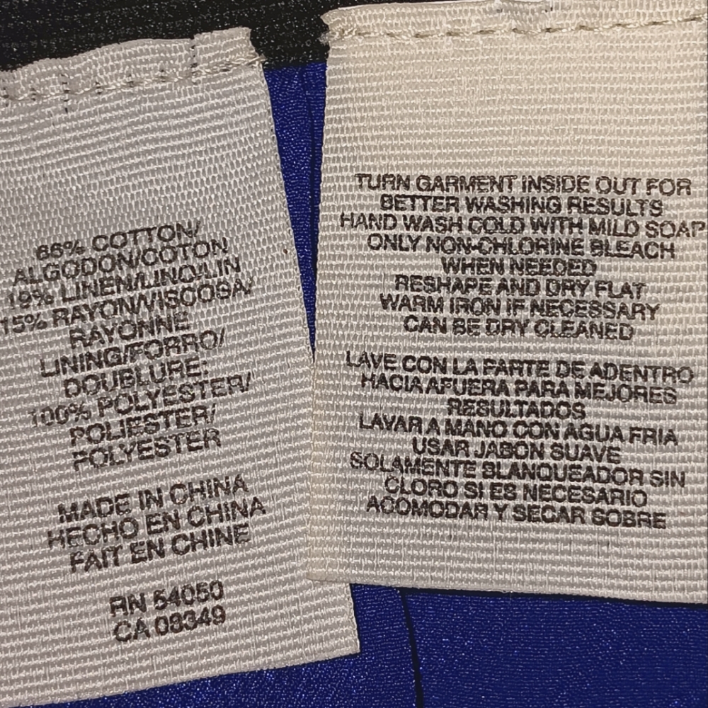 Rachel Roy + Seu Jorge,  Casual Blue Skirt, Size M - Picture 4 of 4